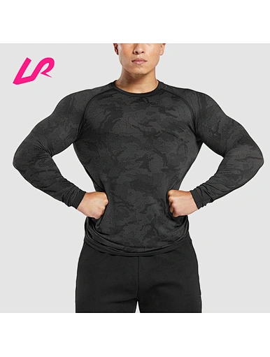seamless long sleeve workout top