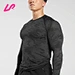 seamless long sleeve workout top